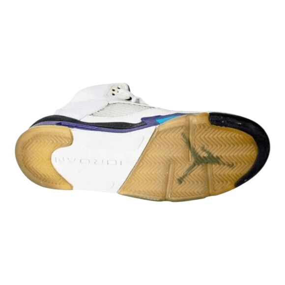 NIKE Air Jordan 5 Retro 'Grape' Sneakers Size 5.5Y/W7 - Picture 8 of 9